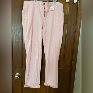 St. John’s bay ladies pants nwt pink size 14 girlfriend style